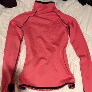 Under Armour, pink long sleeve fleece